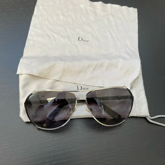 Authentic. Christian Dior Aviator Sunglasses. NWT. Authentic Christian Dior Aviator Sunglasses NWT | eBay main image 4